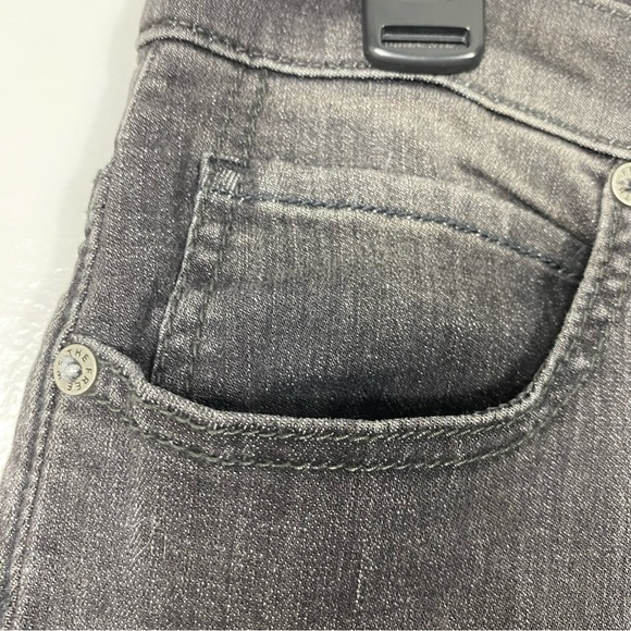 Free People We the Free Irreplaceable Flare Jeans charcoal Sz 29 - Picture 7 of 9